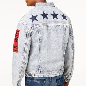 Never worn GUESS? Star Stonewash Denim Jacket